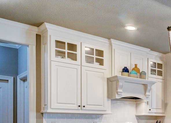 Painted cabinets